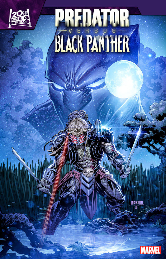 PREDATOR VS. BLACK PANTHER #4 KEN LASHLEY VARIANT image