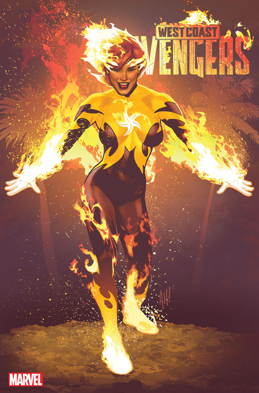 WEST COAST AVENGERS #1 ADAM HUGHES FOIL VARIANT image