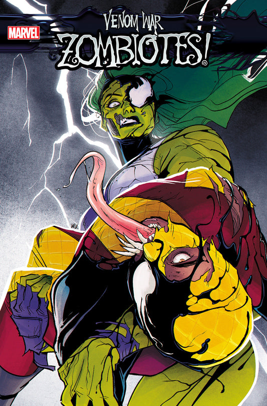 VENOM WAR: ZOMBIOTES #3 ANNIE WU VARIANT [VW] image