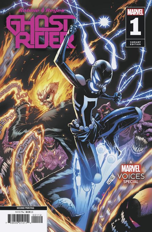 GHOST RIDER: ROBBIE REYES SPECIAL #1 GERARDO SANDOVAL 2ND PRINTING VARIANT image