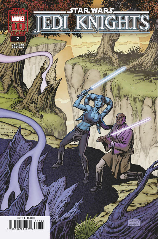 Star Wars: Jedi Knights #7 Dan Jurgens Classic Homage Variant - Image