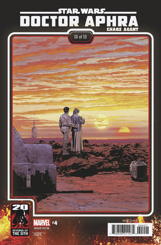 STAR WARS: DOCTOR APHRA - CHAOS AGENT #4 CHRIS SPROUSE REVENGE OF THE SITH 20TH ANNIVERSARY VARIANT