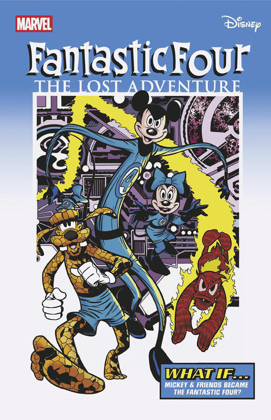 Fantastic Four #3 Vitale Mangiatordi Disney What If? Fantastic Four Homage Variant - Image