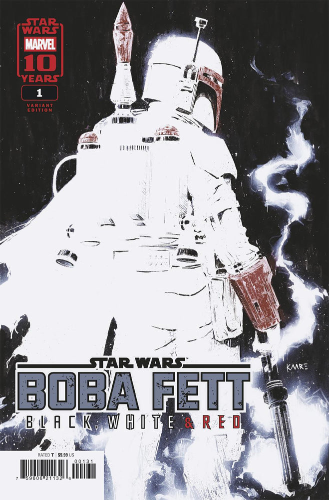 STAR WARS: BOBA FETT - BLACK, WHITE & RED - Comics - Image - Pop Weasel