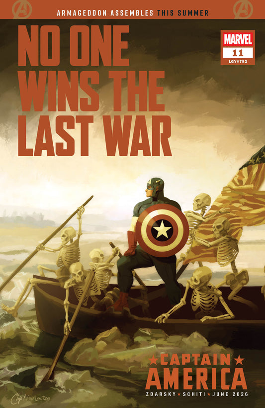 Captain America #11 Chip Zdarsky Foreshadow Variant - Image