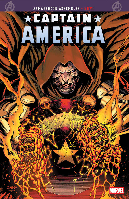 Captain America #12 Cory Smith Variant [Arm] - Image