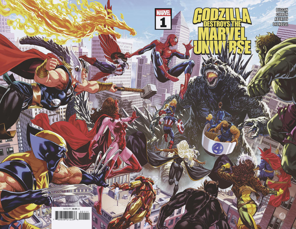 Godzilla Destroys The Marvel Universe - Comics - Image - Pop Weasel