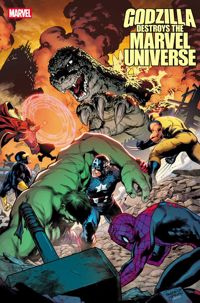 GODZILLA DESTROYS THE MARVEL UNIVERSE - Comics - Image - Pop Weasel