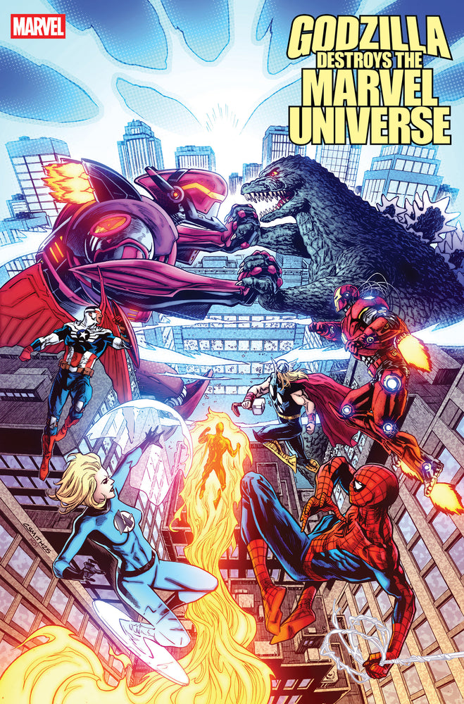 GODZILLA DESTROYS THE MARVEL UNIVERSE - Comics - Image - Pop Weasel