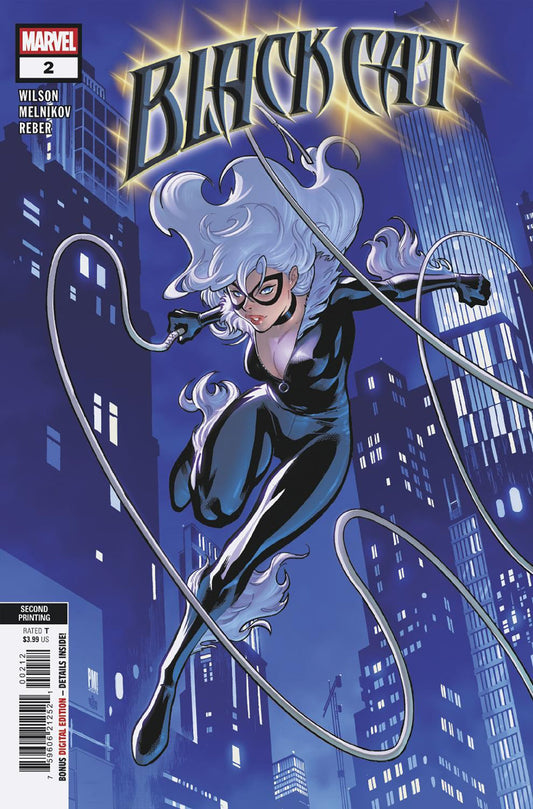 BLACK CAT #2 PACO MEDINA 2ND PRINTING VARIANT