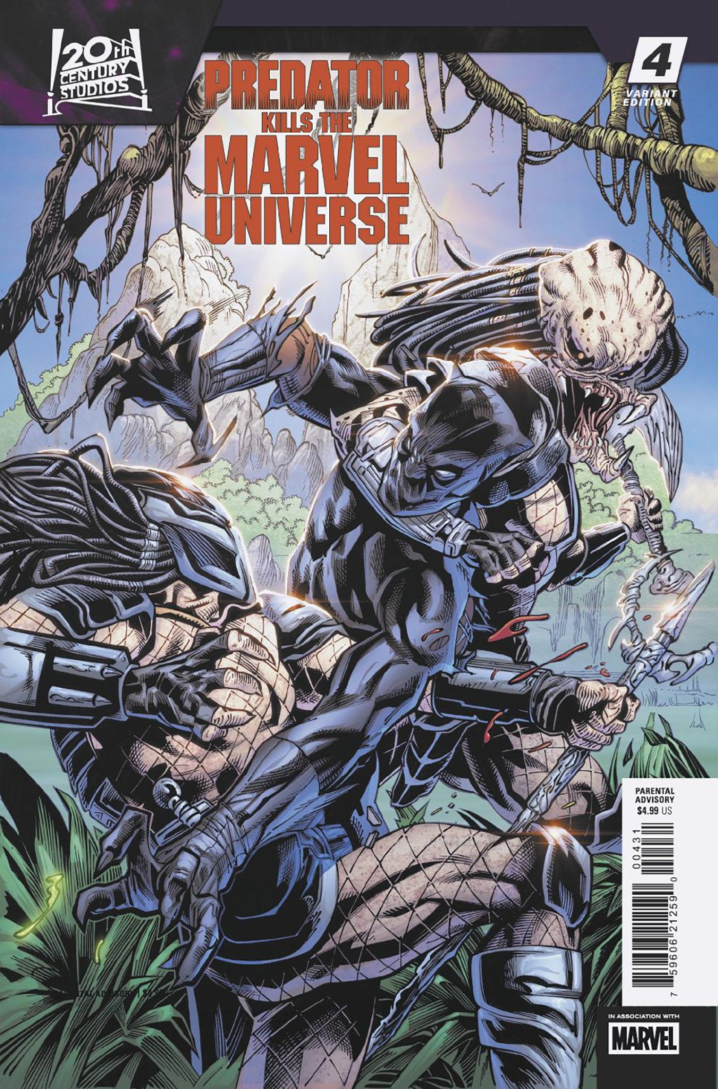 PREDATOR KILLS THE MARVEL UNIVERSE