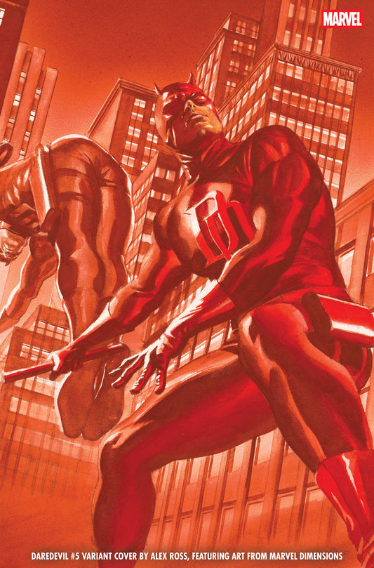 Daredevil #5 Alex Ross Marvel Dimensions Variant - Image