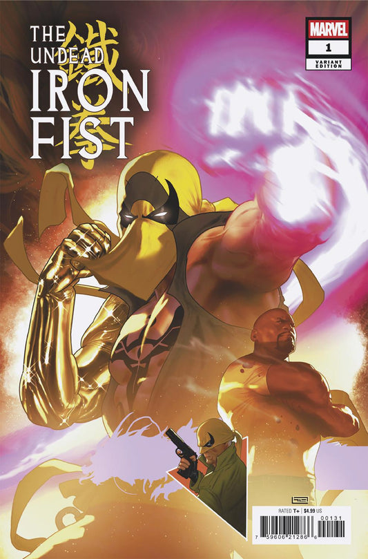 The Undead Iron Fist #1 Taurin Clarke Variant - Image