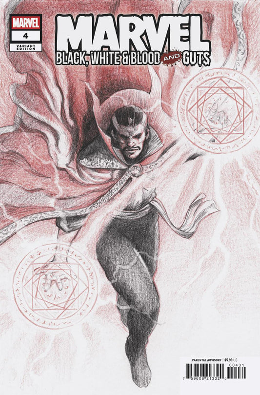 MARVEL: BLACK, WHITE & BLOOD AND GUTS #4 MISTSUHIRO ARITA VARIANT