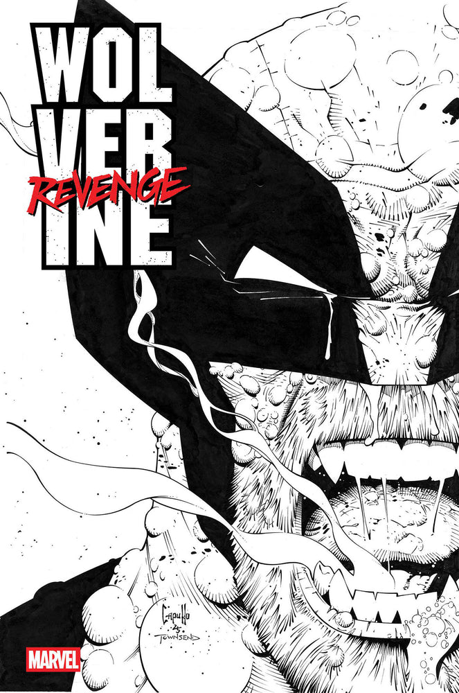 WOLVERINE: REVENGE - RED BAND: RAW - BLACK & WHITE EDITION - Comics - Image - Pop Weasel