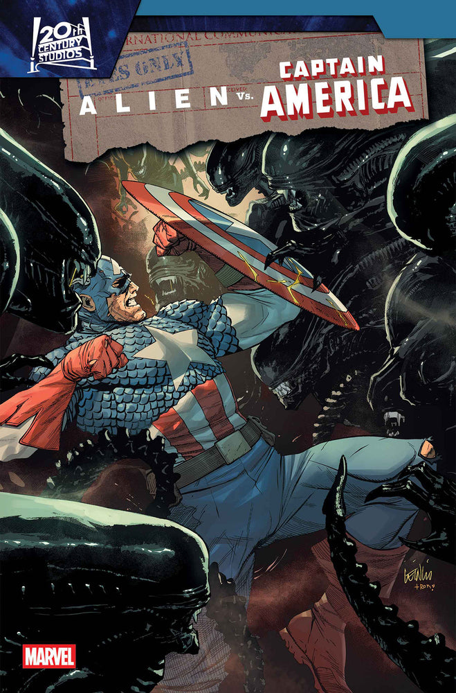 ALIEN VS. CAPTAIN AMERICA - Comics - Image - Pop Weasel