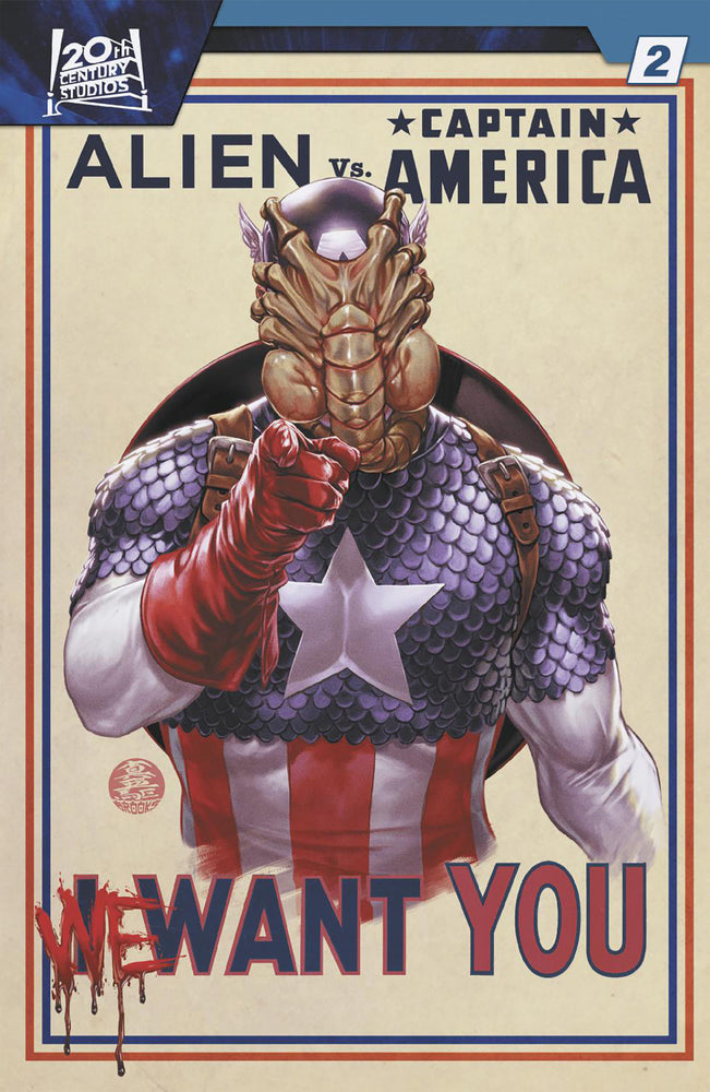 ALIEN VS. CAPTAIN AMERICA - Comics - Image - Pop Weasel