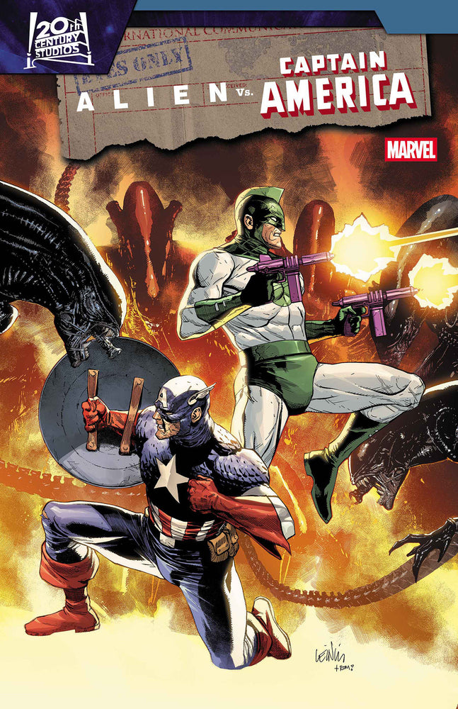 ALIEN VS. CAPTAIN AMERICA - Comics - Image - Pop Weasel