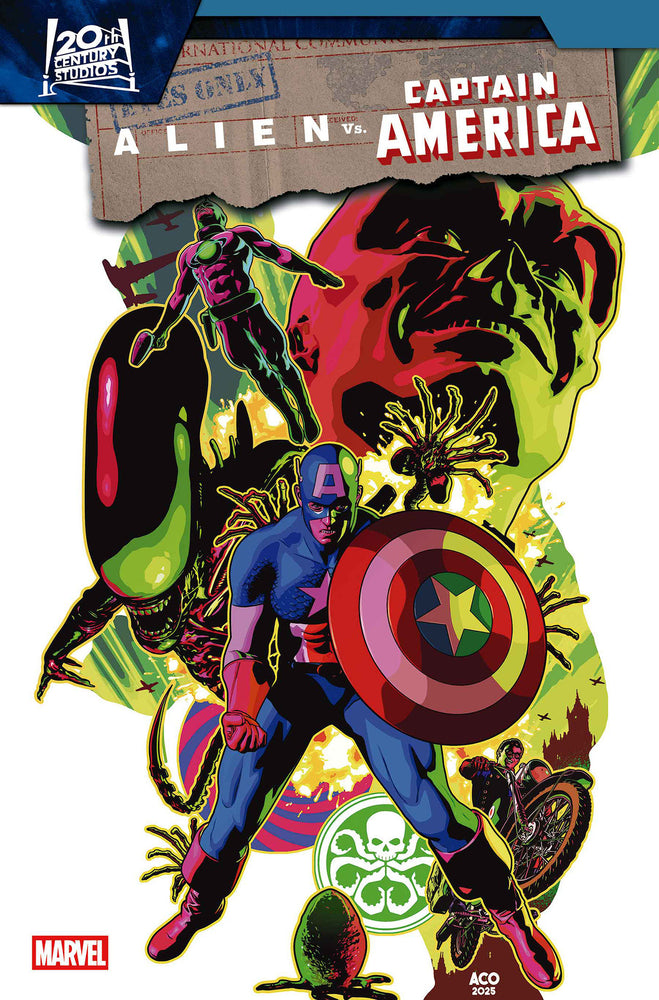 ALIEN VS. CAPTAIN AMERICA - Comics - Image - Pop Weasel