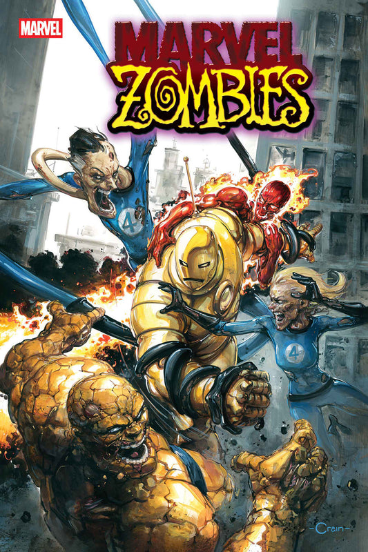 Marvel Zombies: Red Band #1 Clayton Crain Variant [polybagged] - Image