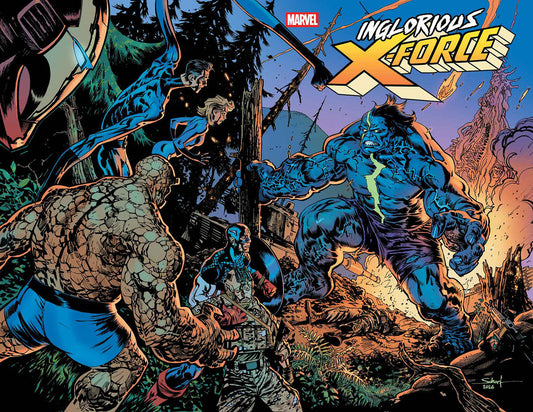 Infernal Hulk #10 Jonas Scharf Wraparound Battle Variant - Image