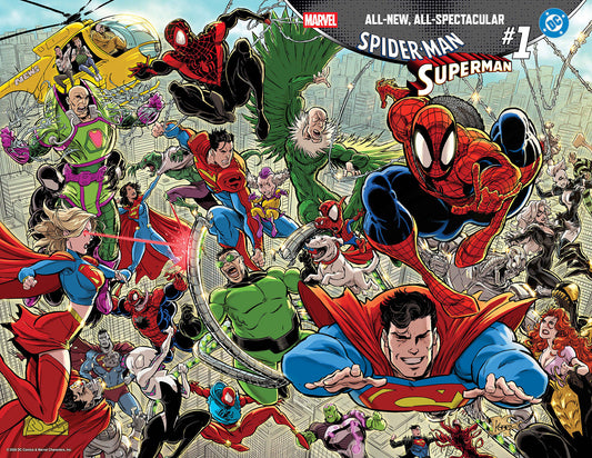 Marvel/DC: Spider-Man/Superman #1 Kaare Andrews Wraparound Variant - Image