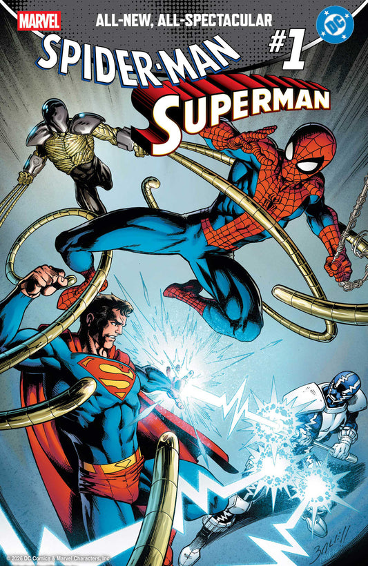 Marvel/DC: Spider-Man/Superman #1 Mark Bagley Foil Variant - Image