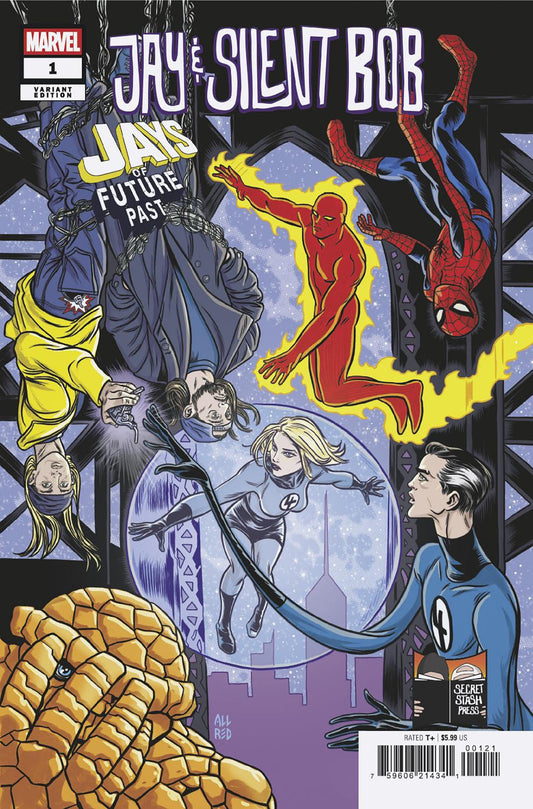 Jay & Silent Bob: Jays Of Future Past #1 Michael Allred Variant - Image