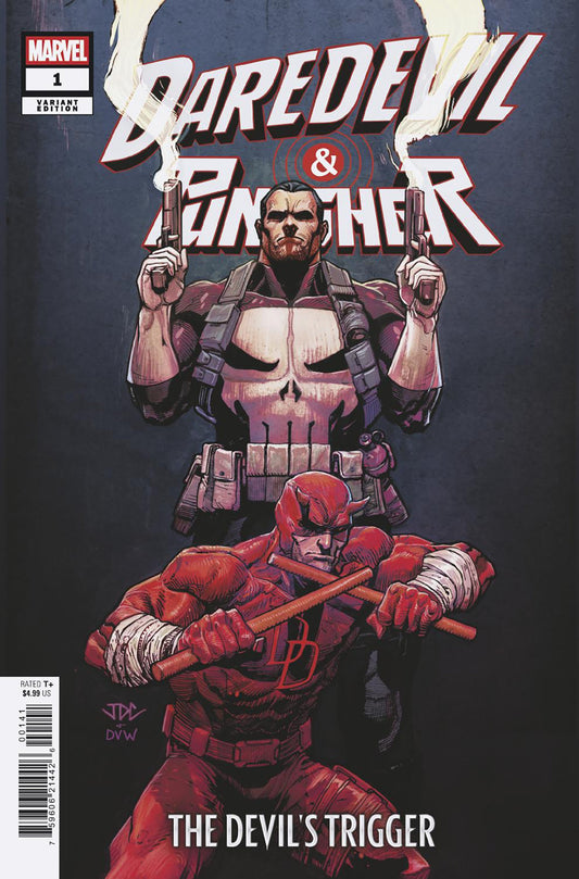 DAREDEVIL/PUNISHER: THE DEVIL'S TRIGGER #1 JOSHUA CASSARA VARIANT