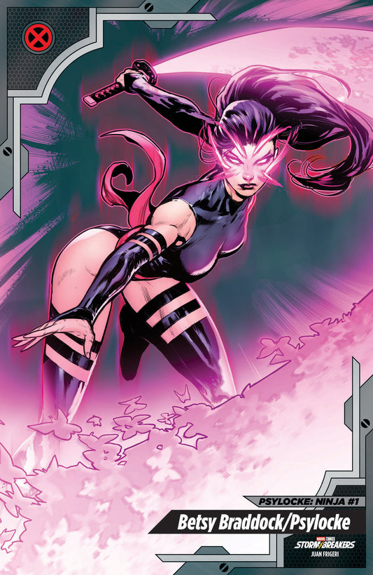 PSYLOCKE: NINJA #1 JUAN FRIGERI X-MEN TRADING CARD VARIANT