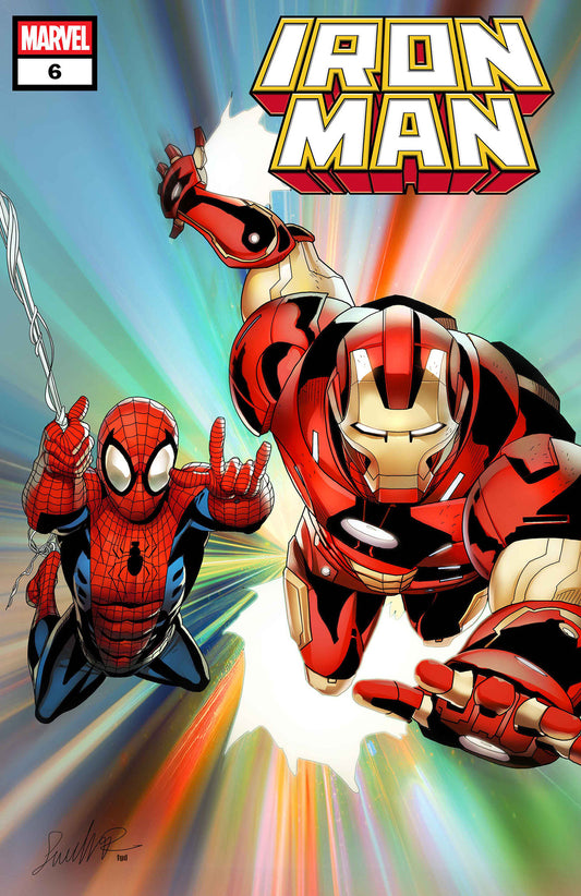 Iron Man #6 Salvador Larroca Foil Variant - Image