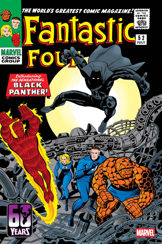 FANTASTIC FOUR #52 FACSIMILE EDITION FOIL VARIANT [NEW PRINTING]