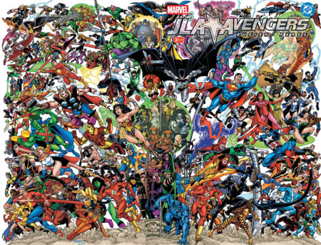 JLA/Avengers #3 Facsimile Edition Foil Wraparound Variant