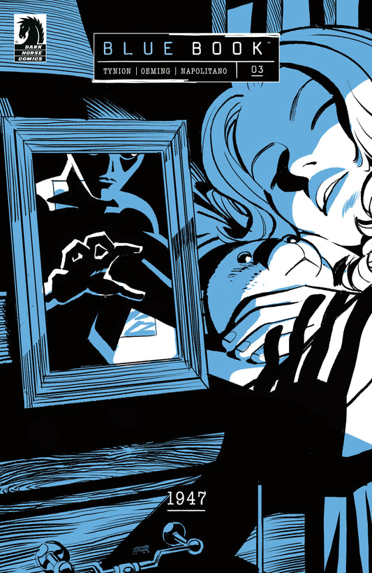 Blue Book: 1947 #3 (CVR B) (Leonardo Romero)