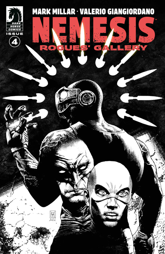 Nemesis: Rogues' Gallery #4 (CVR B) (B&W) (Valerio Giangiordano) image