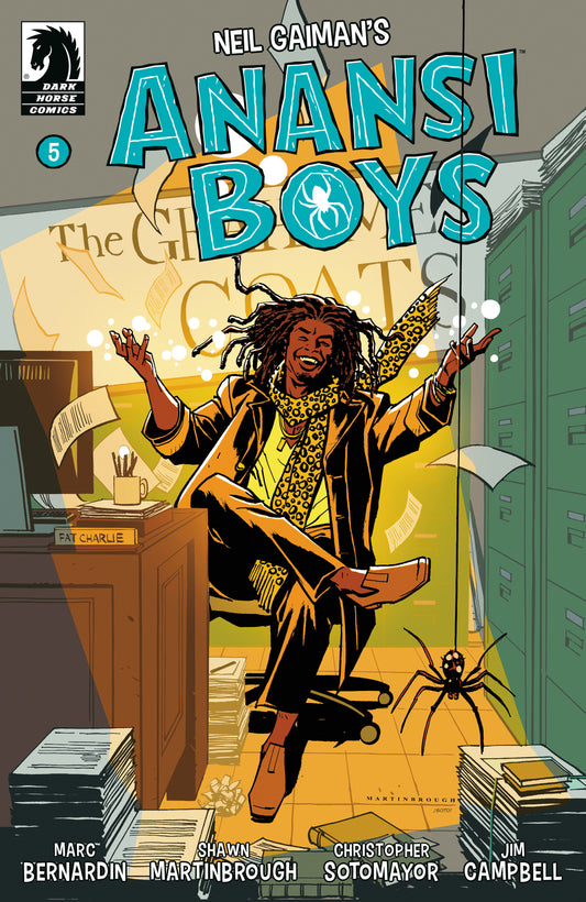 Anansi Boys I #5 (CVR B) (Shawn Martinbrough) image