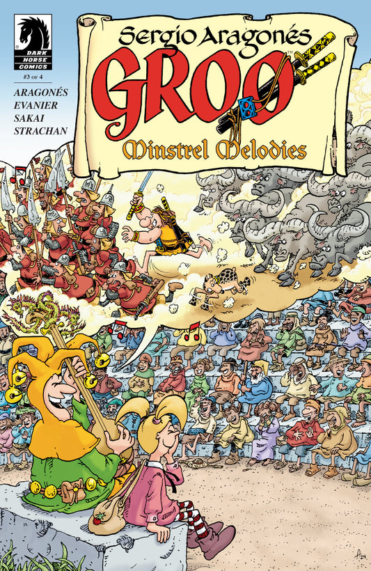 Groo: Minstrel Melodies #3 (CVR A) (Sergio Aragonés) image