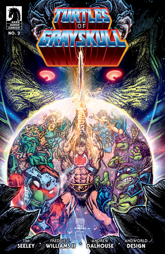 Masters of the Universe/Teenage Mutant Ninja Turtles: Turtles of Grayskull #2 (CVR B) (Freddie E. Williams II) image