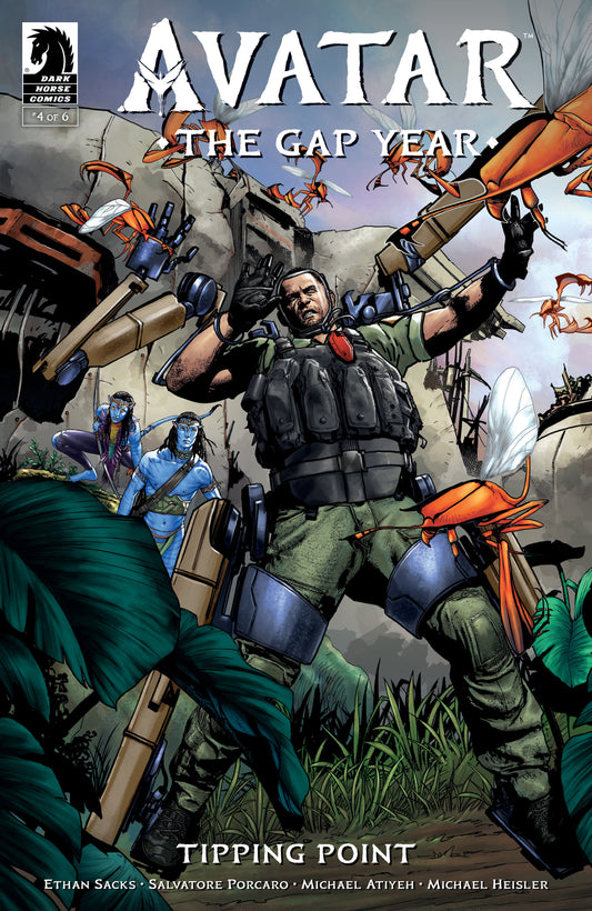 Avatar: The Gap Year--Tipping Point #4 (Cvr A) (Salvatore Porcaro) - Image