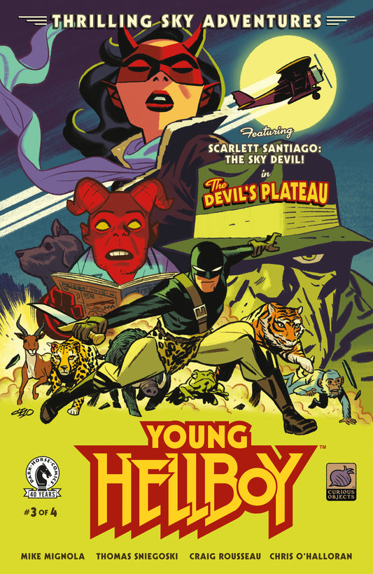 Young Hellboy: Thrilling Sky Adventures #3 (Cvr B) (Michael Cho) - Image