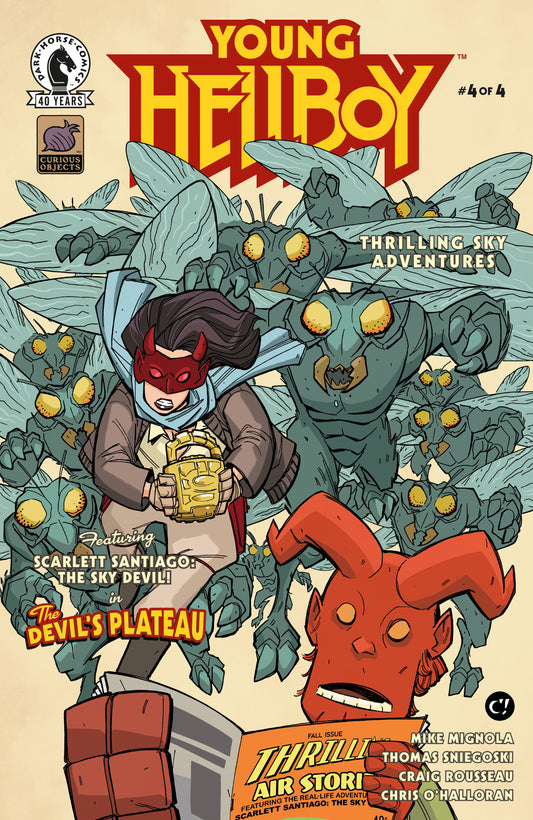 Young Hellboy: Thrilling Sky Adventures #4 (Cvr A) (Craig Rousseau) - Image
