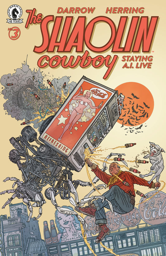 Shaolin Cowboy: Staying A.I.Live #3 (Cvr A) (Geof Darrow) - Image