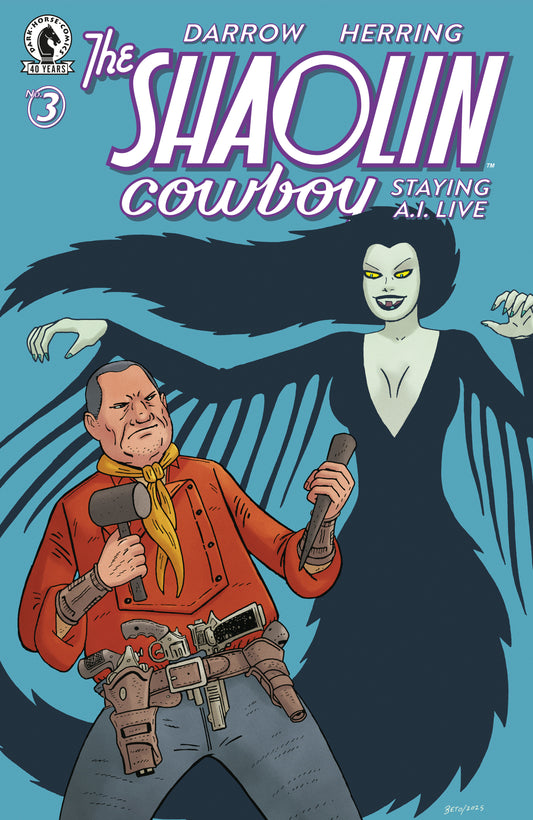 Shaolin Cowboy: Staying A.I.Live #3 (Cvr C) (Gilbert Hernandez) - Image