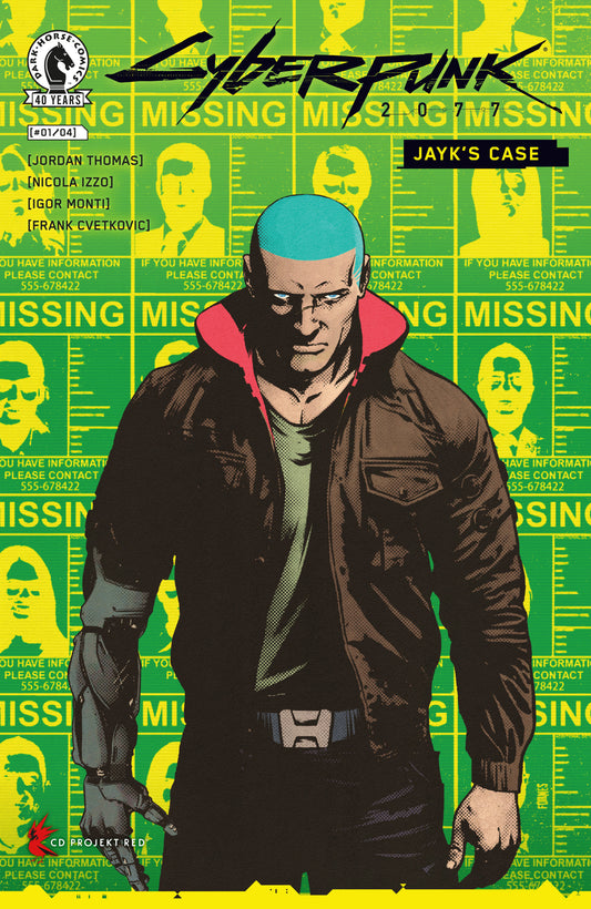 Cyberpunk 2077: Jayk's Case #1 (CVR B) (Jorge Fornes)