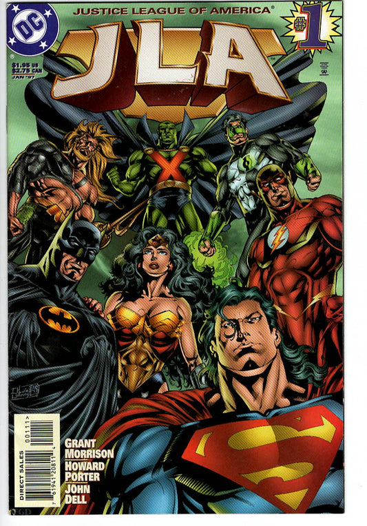 Pre-Owned - JLA #1  (January 1997)