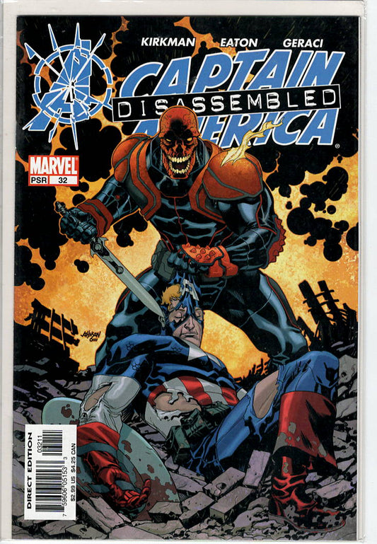 Pre-Owned - Captain America #32  (December 2004) Scanned Image Pop Weasel Pre-Owned Comics