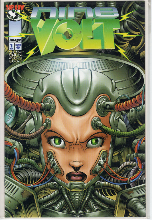 Pre-Owned - Nine Volt #1  (July 1997) Scanned Image Pop Weasel Pre-Owned Comics