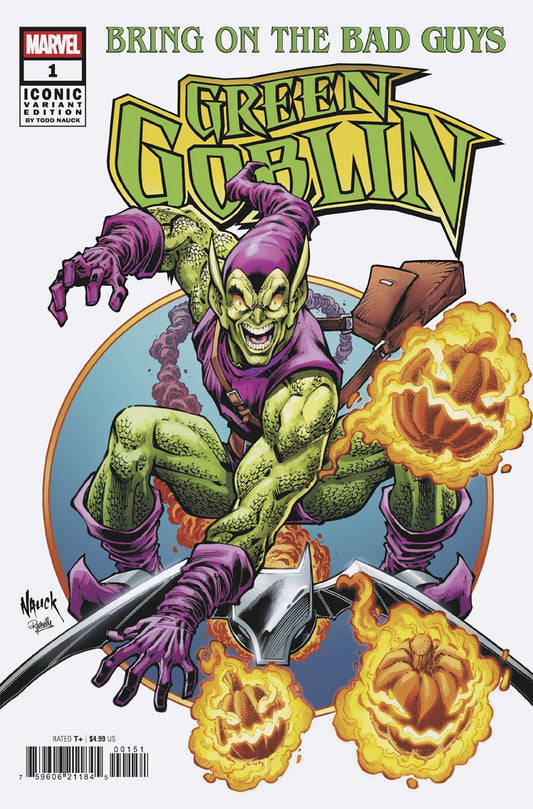 BRING ON THE BAD GUYS: GREEN GOBLIN #1 TODD NAUCK ICONIC VARIANT - Image