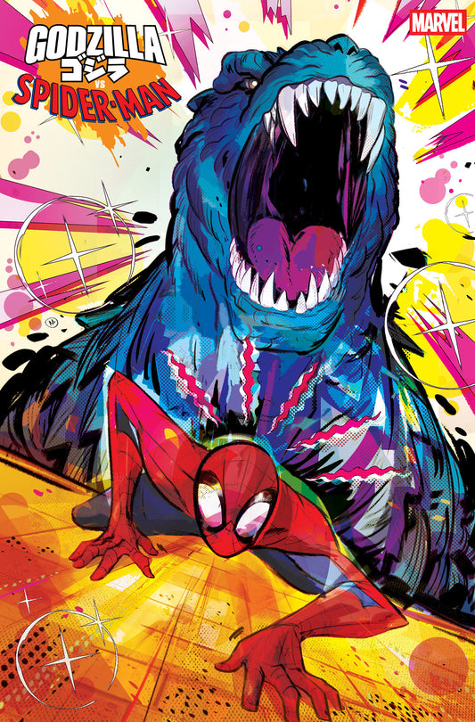 GODZILLA VS. SPIDER-MAN #1 NICOLETTA BALDARI VARIANT - Image