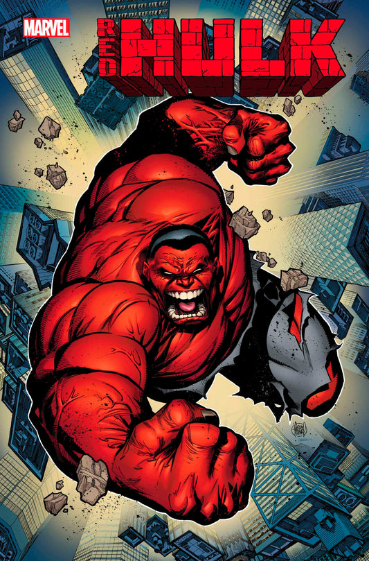 RED HULK #1 ADAM KUBERT FOIL VARIANT [DOOM] image